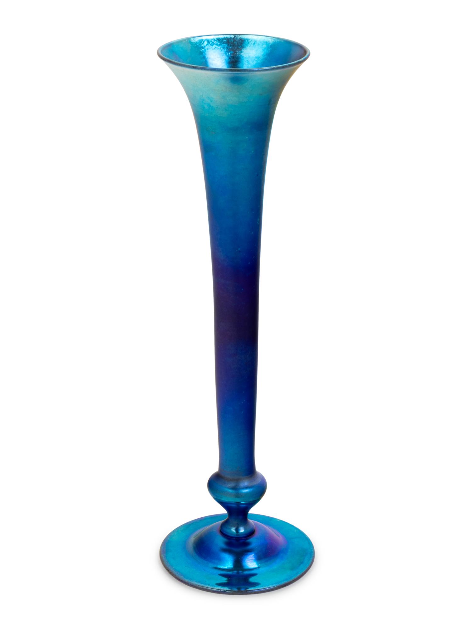 A Tiffany Studios Favrile Glass Vase