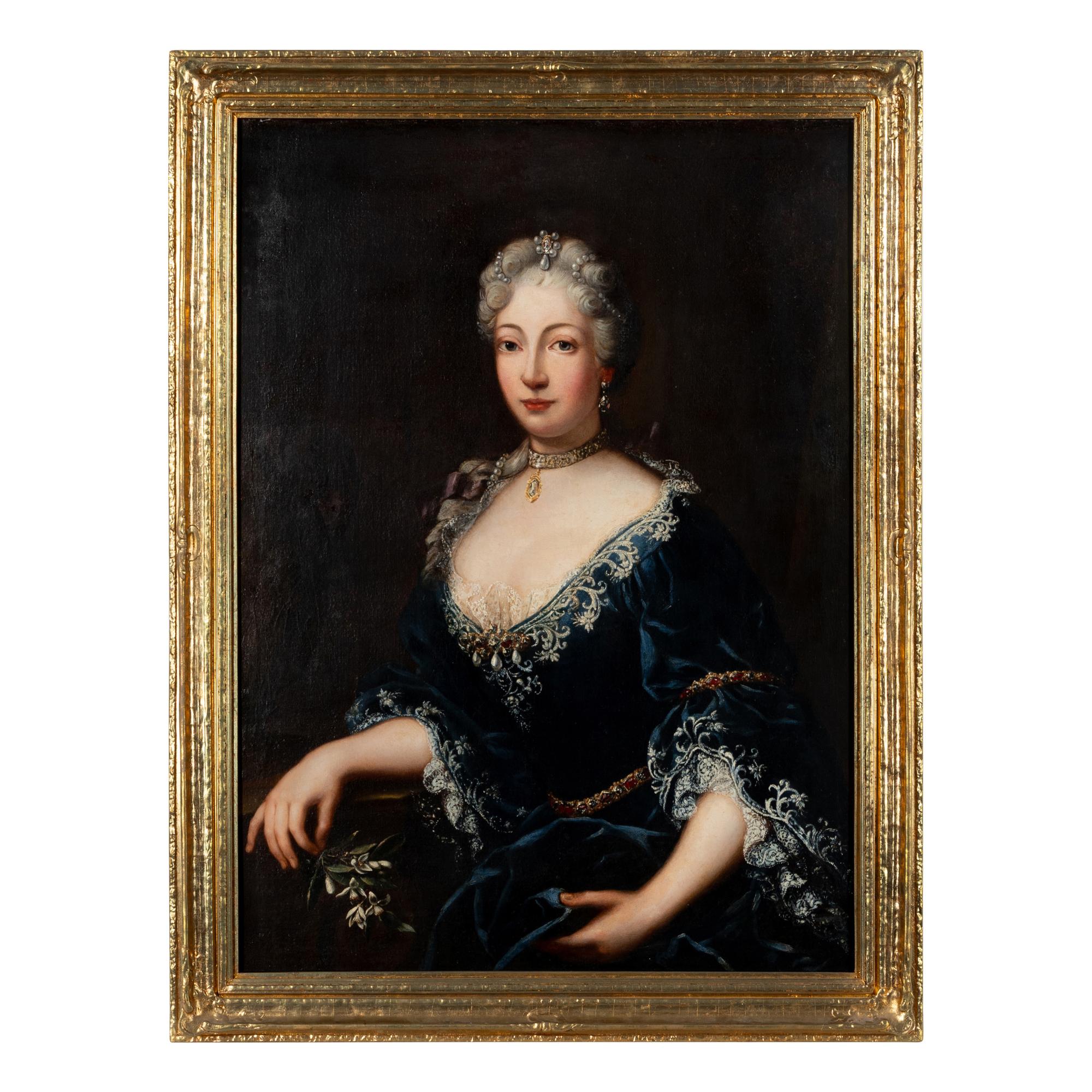 Attributed to Louis Tocqué (French, 1696-1772) — Portrait of a Lady