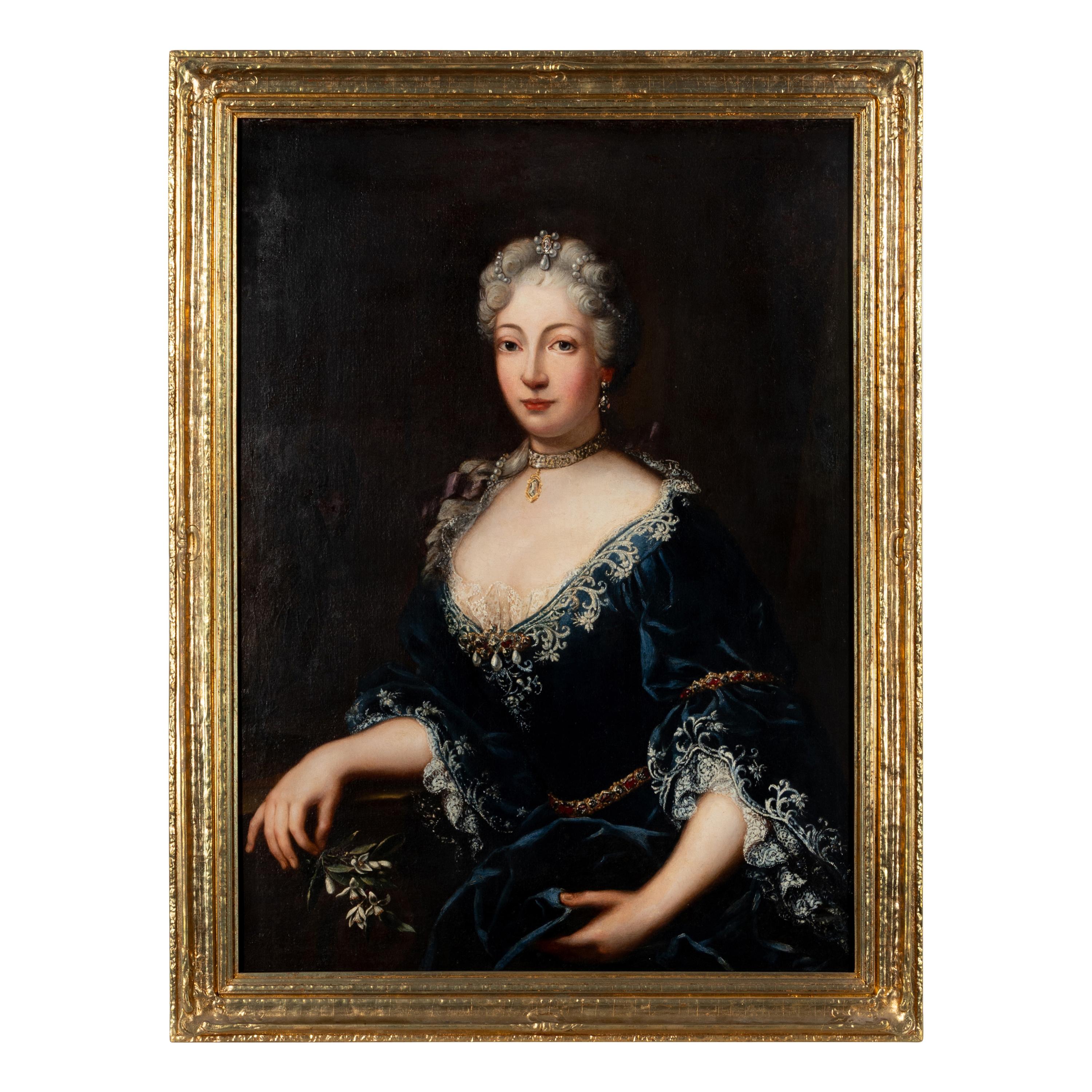 Attributed to Louis Tocqué (French, 1696-1772) — Portrait of a Lady