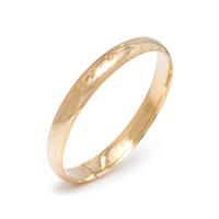 YELLOW GOLD BANGLE BRACELET