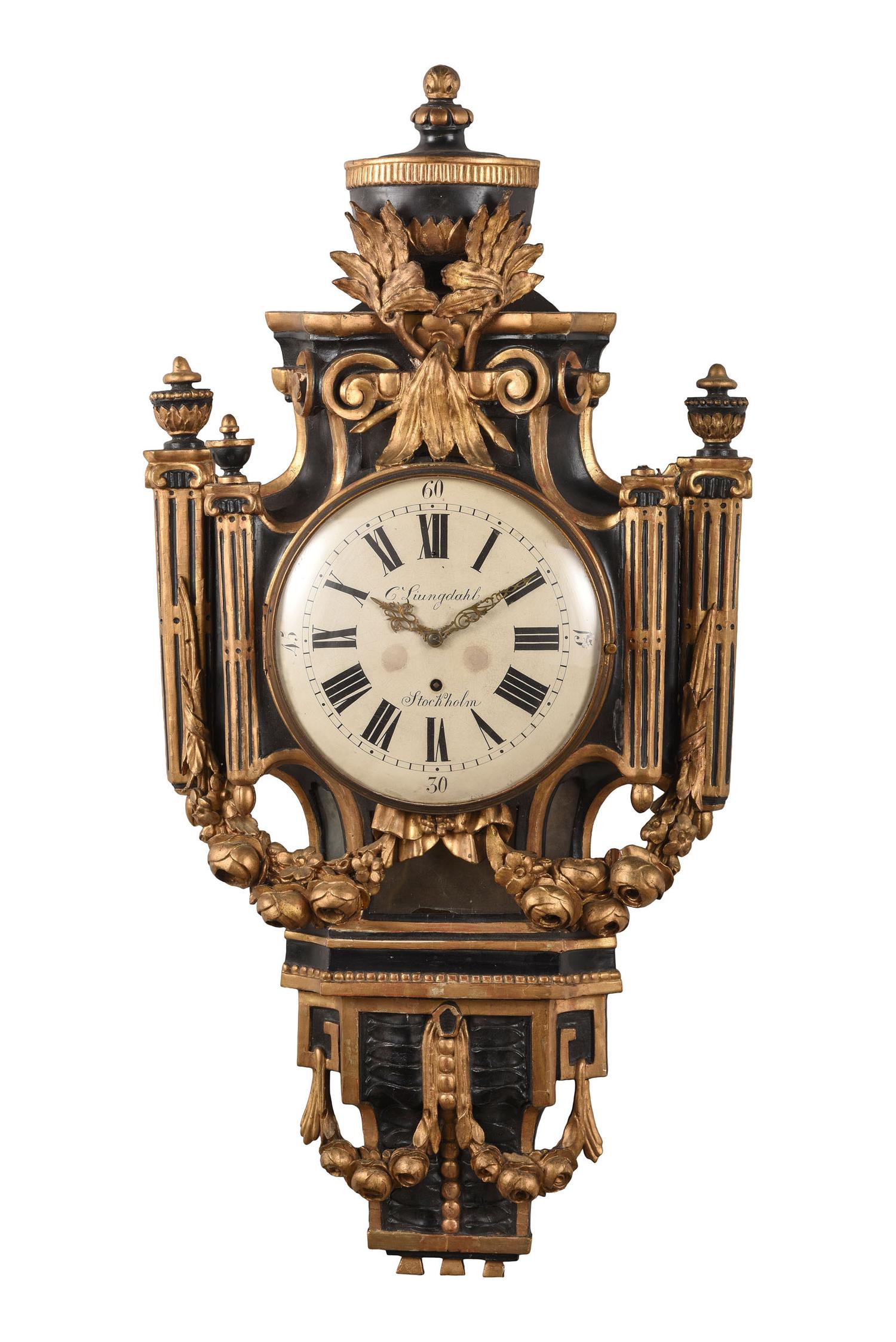 A Swedish Neoclassical Cartel Clock