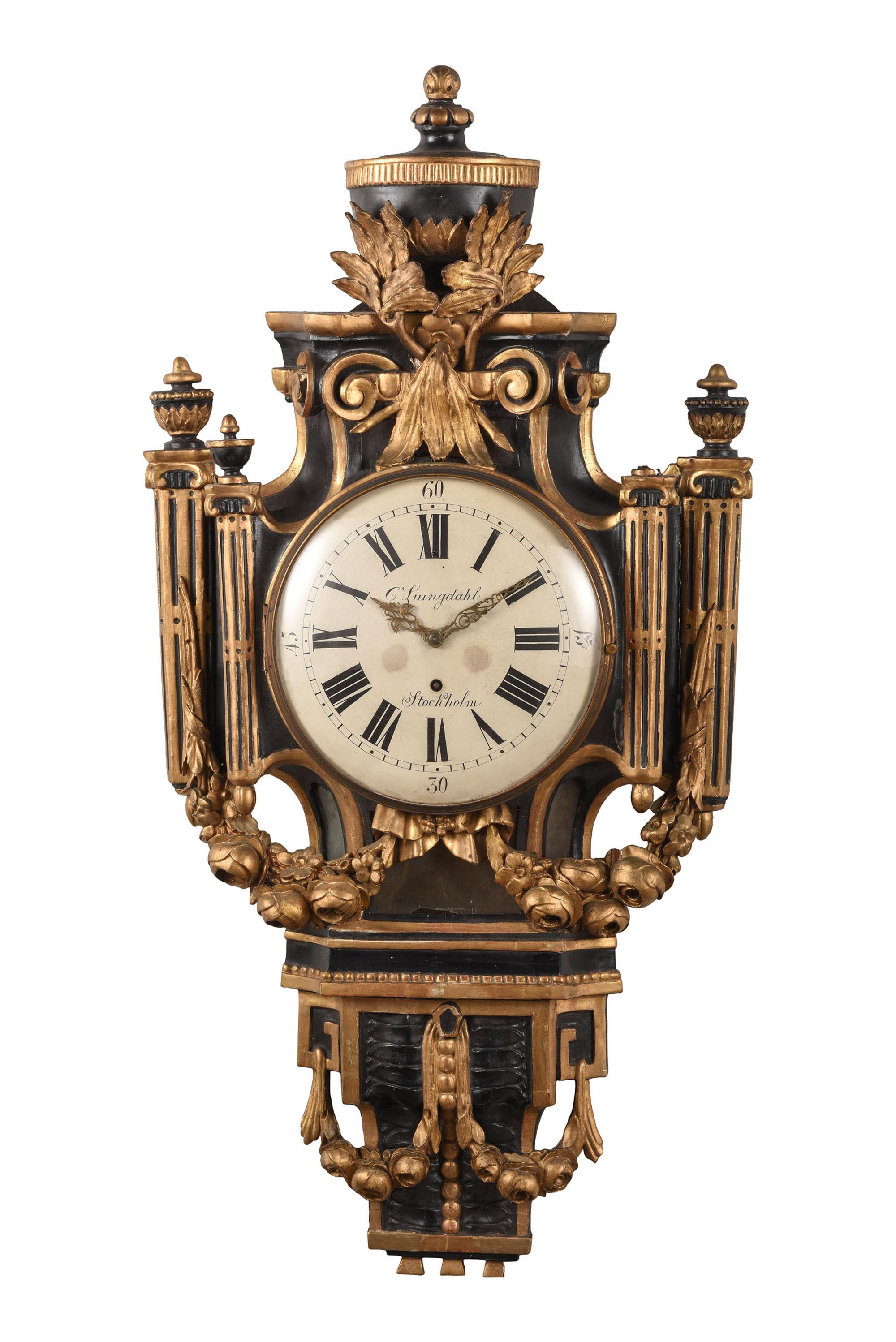 A Swedish Neoclassical Cartel Clock