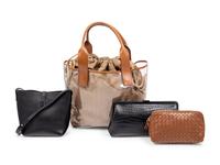 Four Designer Hand Bags: Two Brunello Cucinelli, One Cape Cobra, One Bottega Veneta