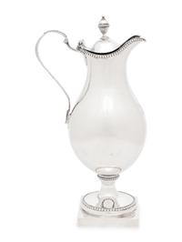 A George III Silver Ewer