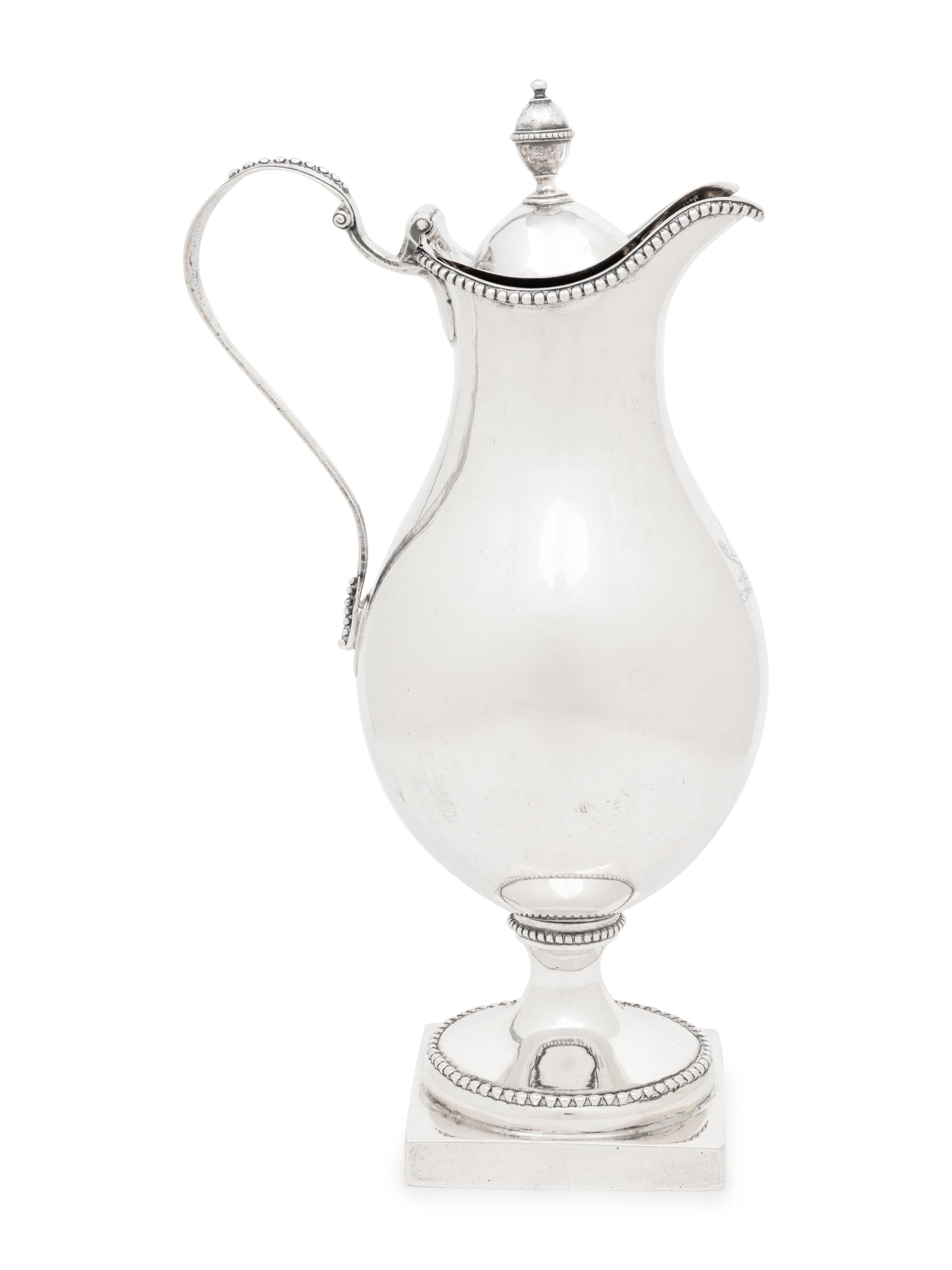 A George III Silver Ewer