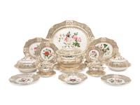 A Ridgway Porcelain Dinner Service
