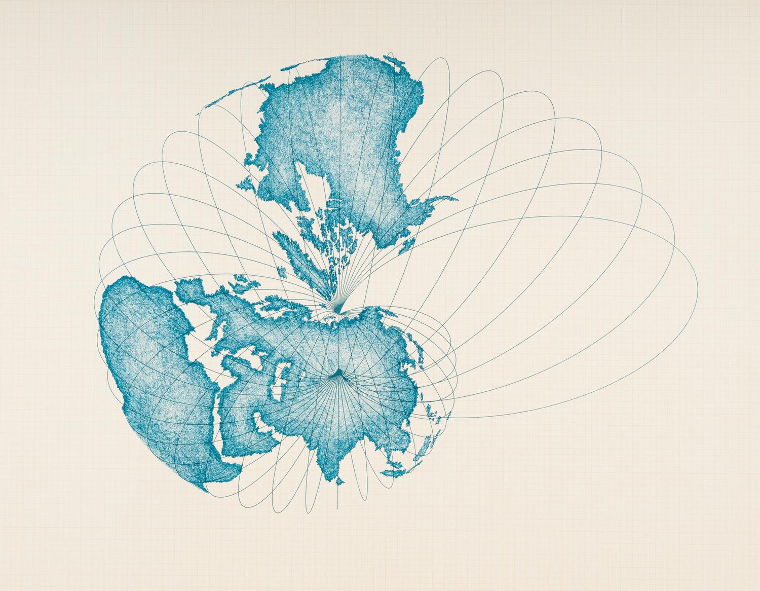 Map Projection: The Snail , 1978