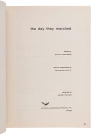 [CIVIL RIGHTS]. Stride Toward Freedom, The Day They Marched , Jet, and other 20th-century ephemera.
