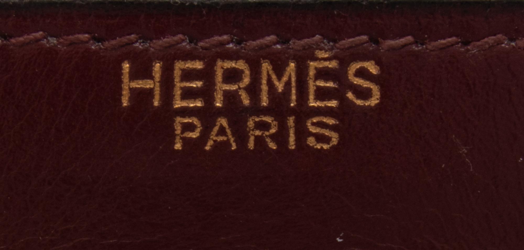 Hermès, Kelly 28 in Box Leather, 1966