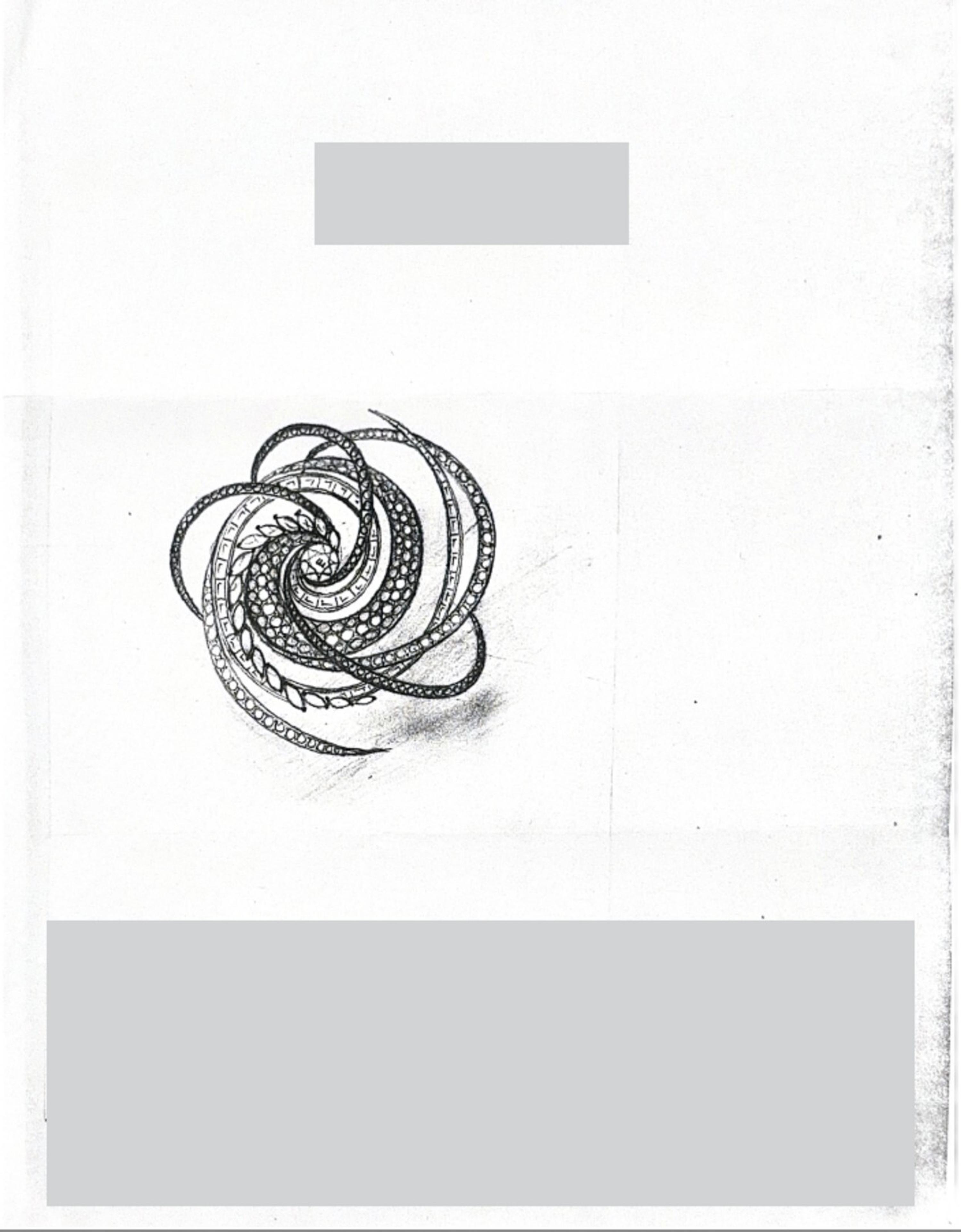 W. Kalich, Diamond, Platinum, and Yellow Gold Brooch