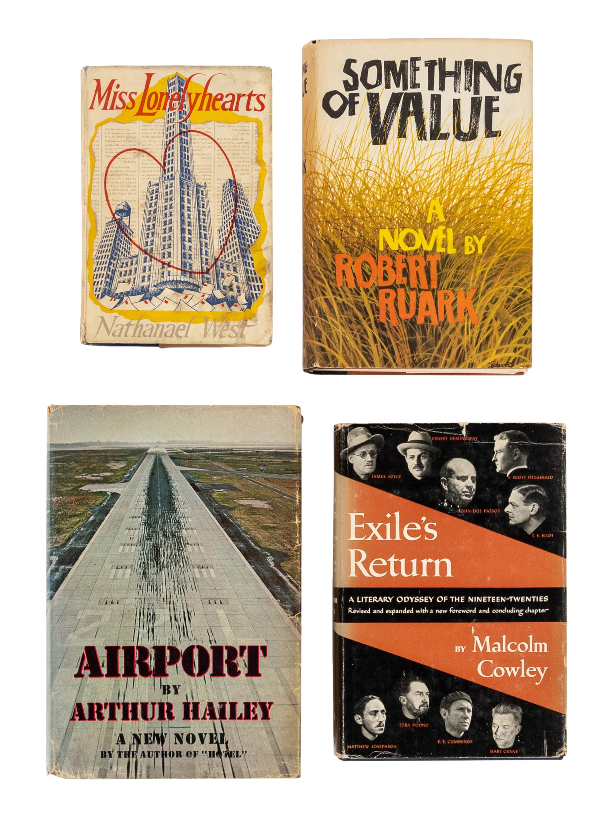 [LITERATURE -- 20th CENTURY]. A group of 20 works, MOST FIRST EDITIONS, comprising:
