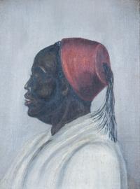 Artist Unknown, (19th/20th century), Profile, Man in a Fez