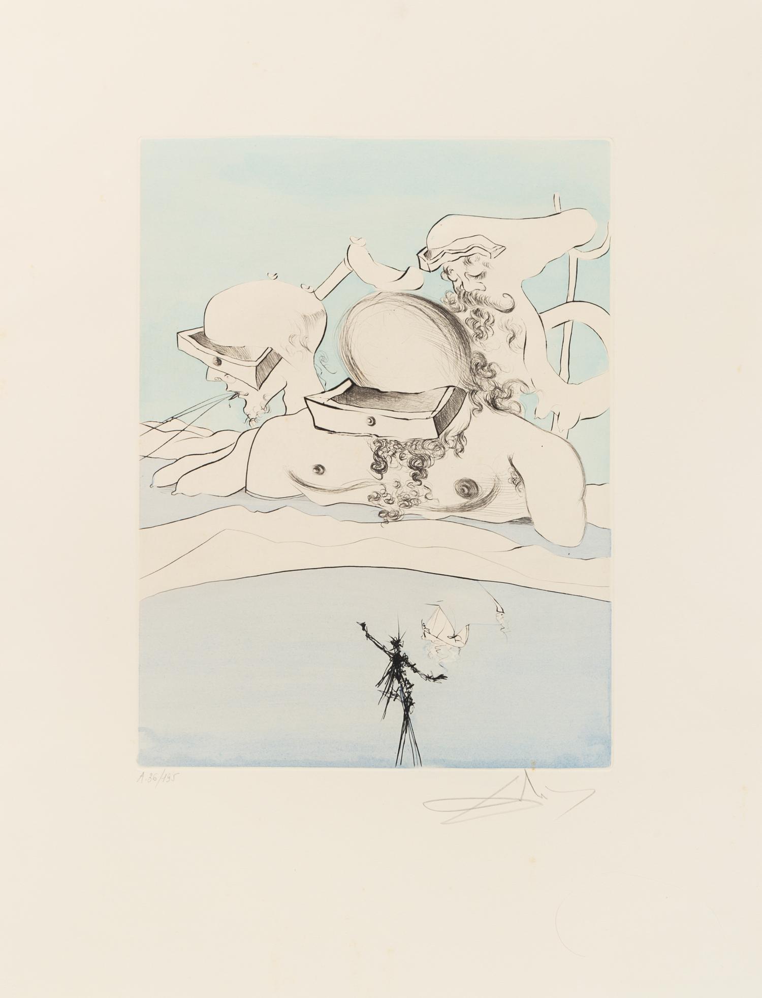 Salvador Dalí, (Spanish, 1904-1989), After 50 Years of Surrealism, 1974 (incomplete portfolio of ten works)