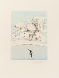 Salvador Dalí, (Spanish, 1904-1989), After 50 Years of Surrealism, 1974 (incomplete portfolio of ten works)