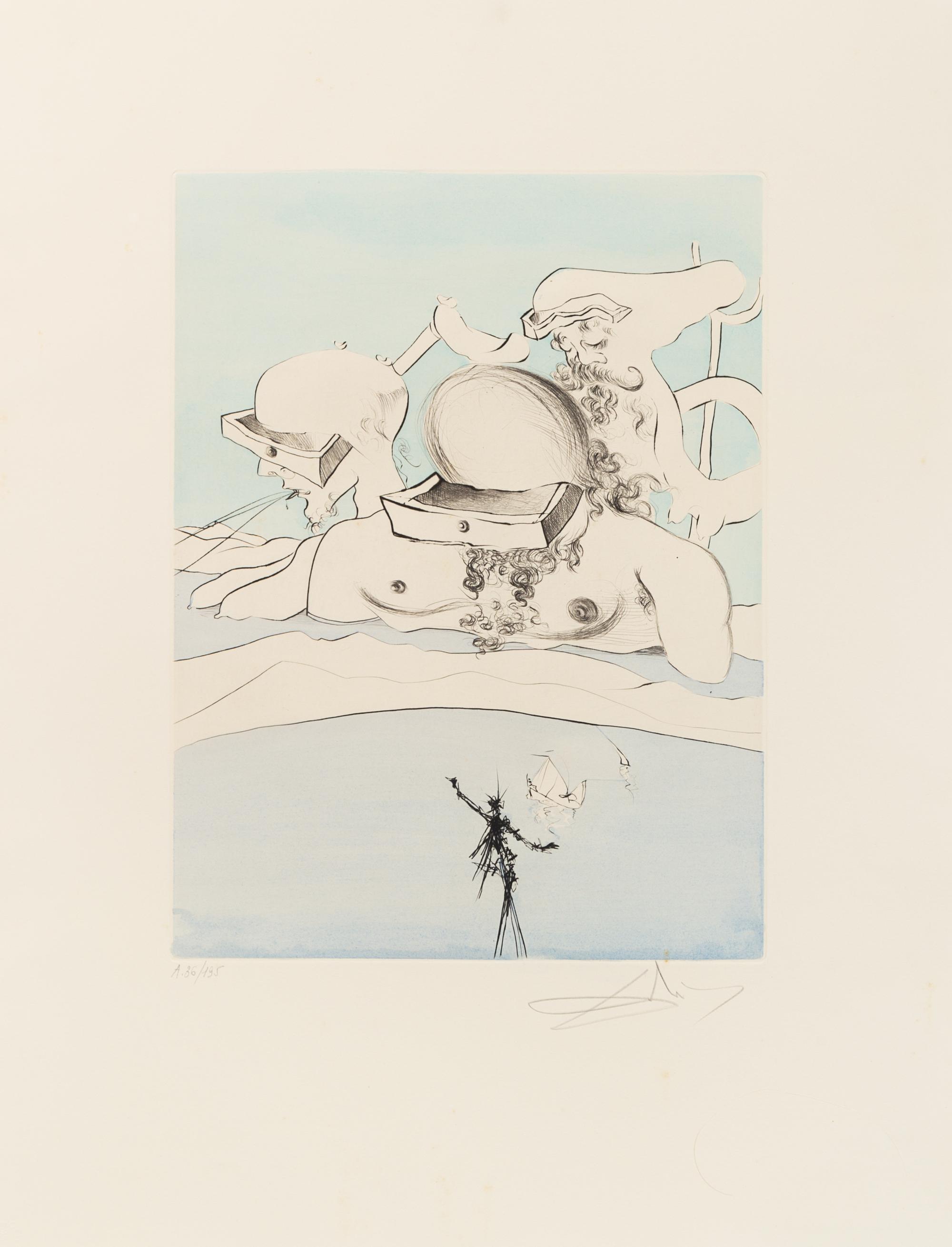 Salvador Dalí, (Spanish, 1904-1989), After 50 Years of Surrealism, 1974 (incomplete portfolio of ten works)