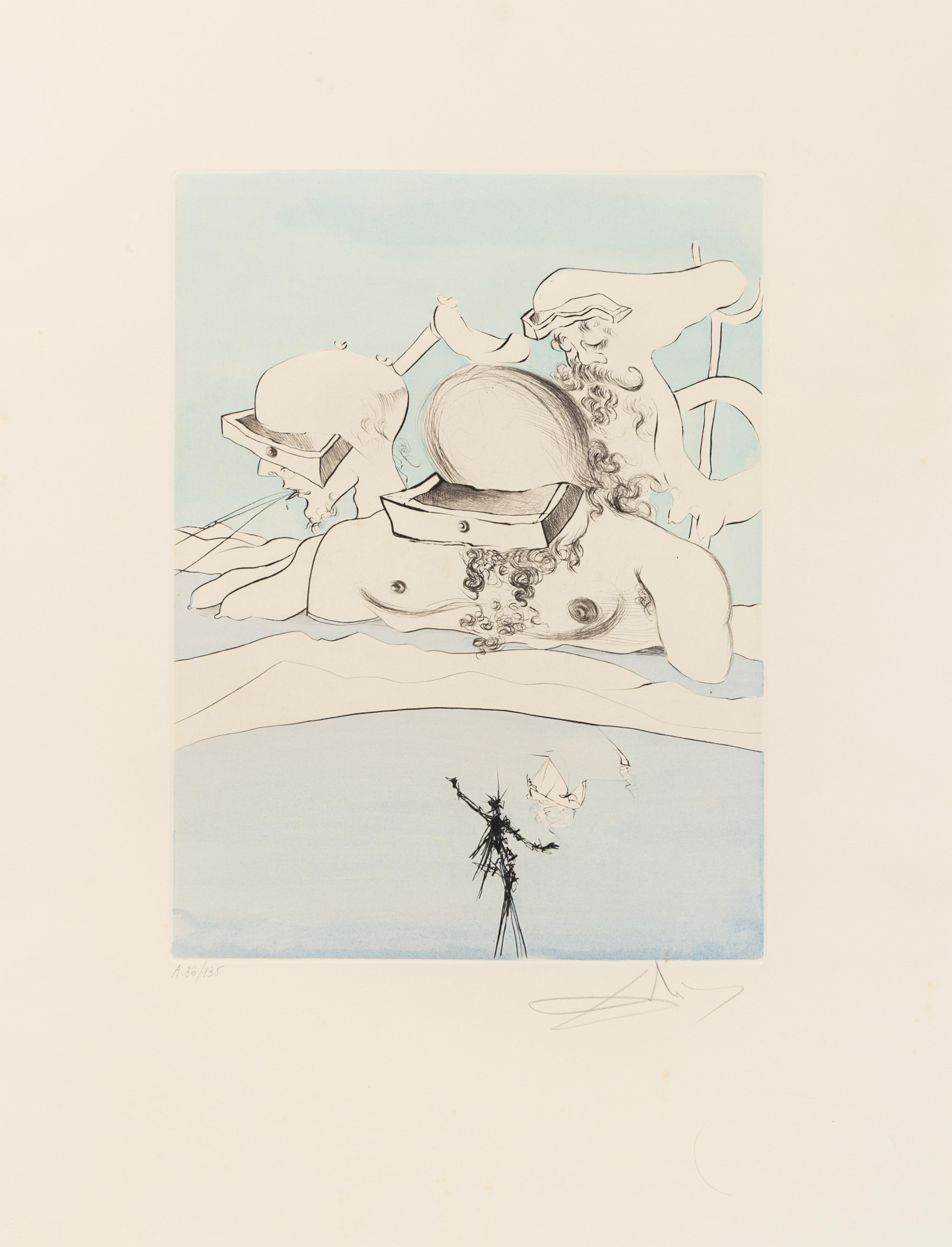 Salvador Dalí, (Spanish, 1904-1989), After 50 Years of Surrealism, 1974 (incomplete portfolio of ten works)