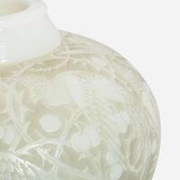 René Jules Lalique (French, 1860-1945) "Aras" Vase, France, designed 1924, the present lot circa second quarter 20th century