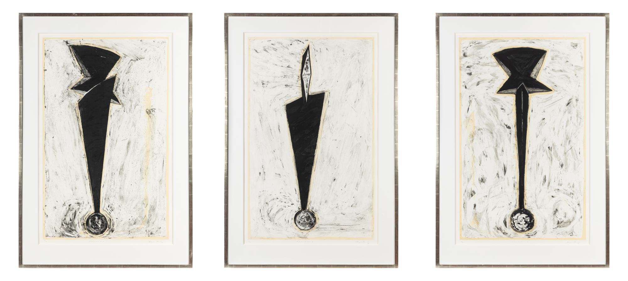 Navigator I, Navigator II, and Navigator III (a group of three works), 1988