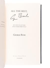 BUSH, George Herbert Walker (1924-2018). All the Best. New York: Scribner, 1999.