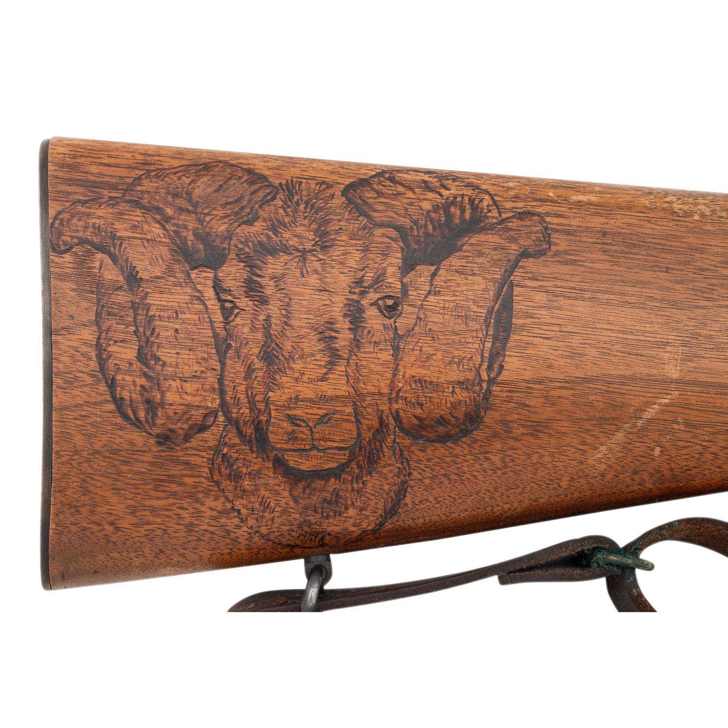 ** Remington 513T Matchmaster with Carved Stock