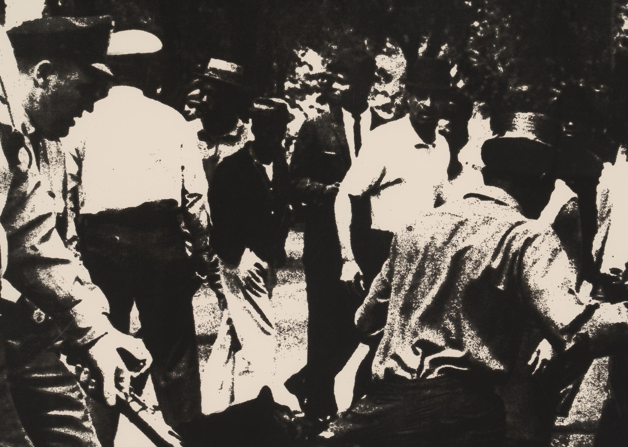 Birmingham Race Riot (from X + X ( Ten Works by Ten Painters) ), 1964