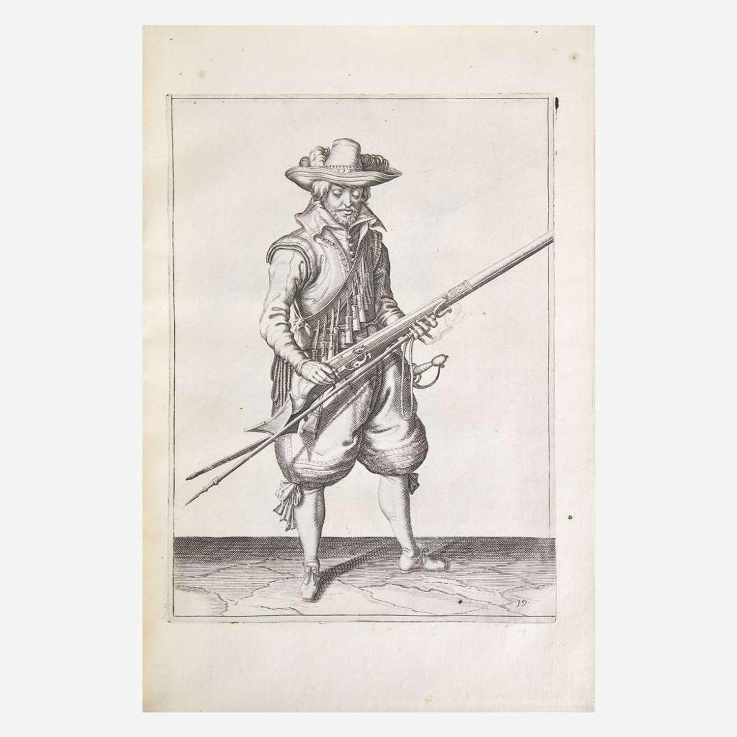 [Military History] Gheyn, Jacob de Maniement d'armes d'arquebuses, mousquetz, et piques...