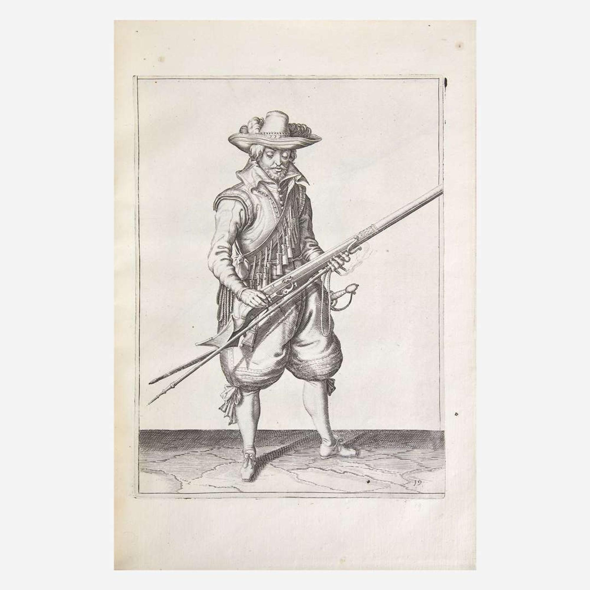 [Military History] Gheyn, Jacob de Maniement d'armes d'arquebuses, mousquetz, et piques...
