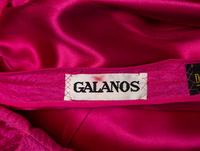 Galanos, Shocking Pink Cocktail Dress