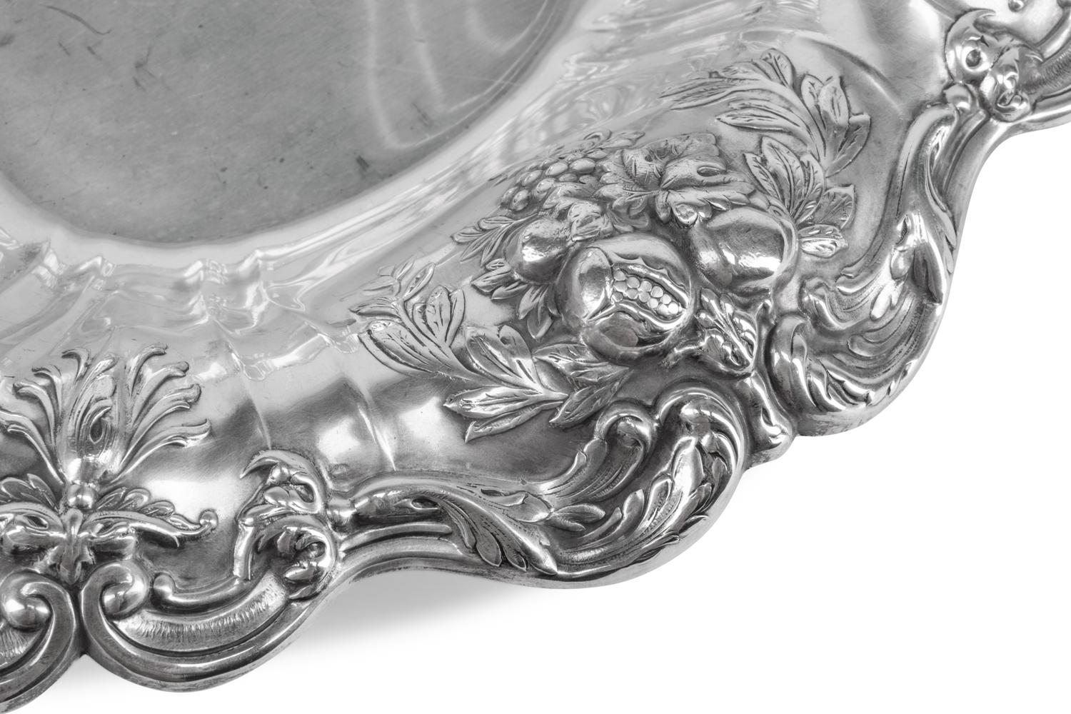 An American Silver Serving Bowl