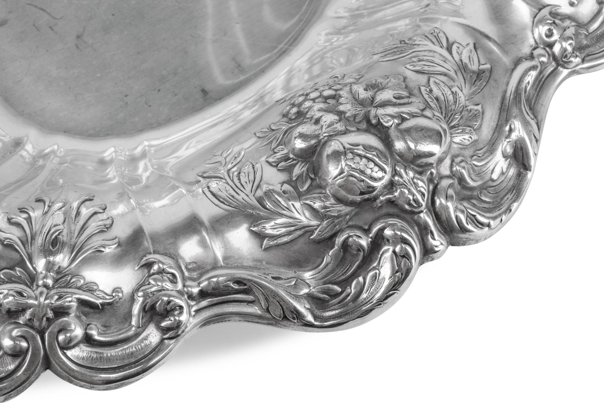 An American Silver Serving Bowl