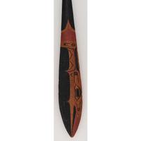 Northwest Coast Painted Paddle