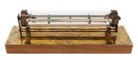 A Brass Mounted Bubble Level Standard Width of tube 14 inches. — LATE 19TH/EARLY 20TH CENTURY