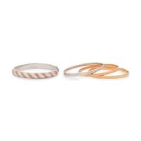 COLLECTION OF GOLD BANGLES