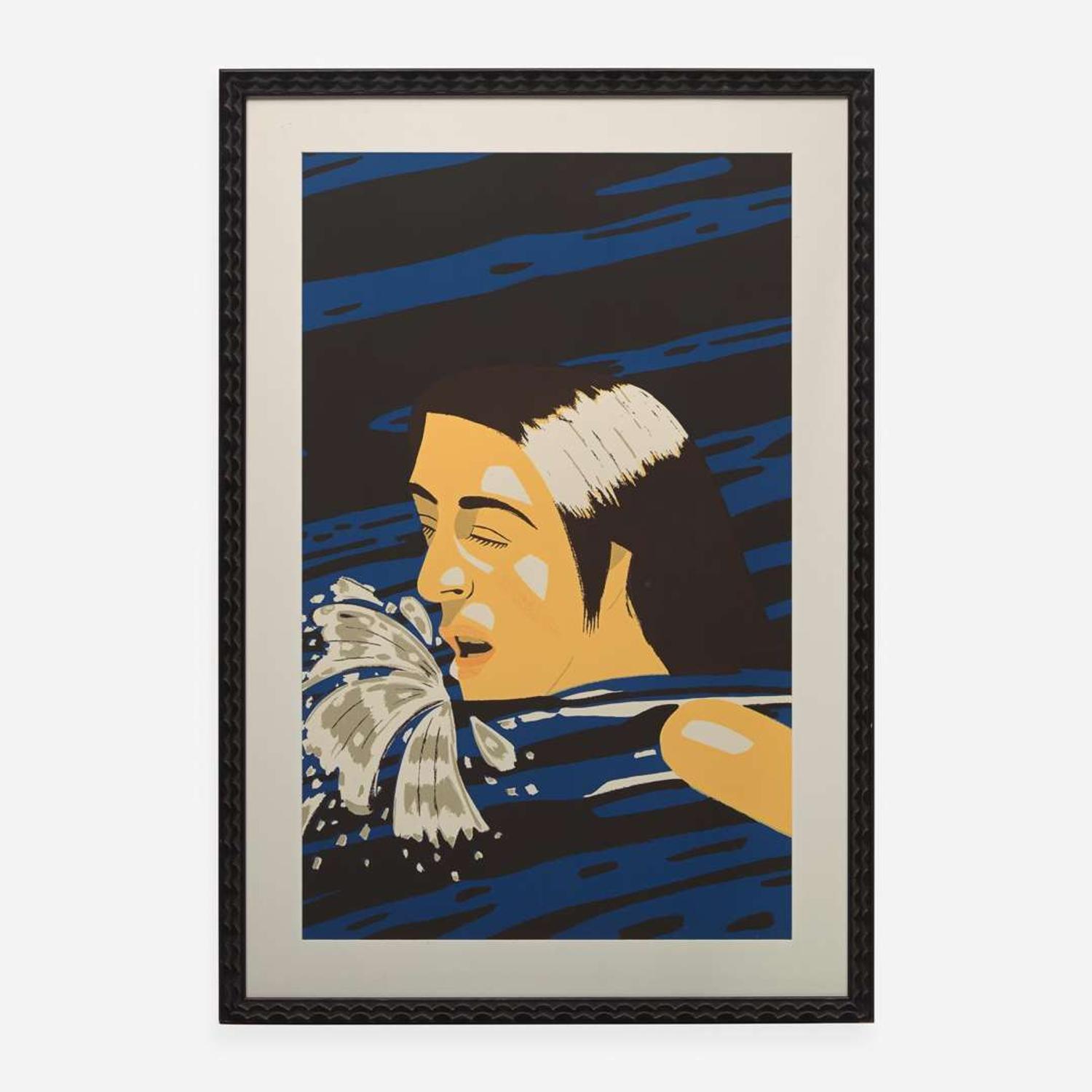Alex Katz (American, b. 1927) Olympic Swimmer
