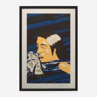 Alex Katz (American, b. 1927) Olympic Swimmer