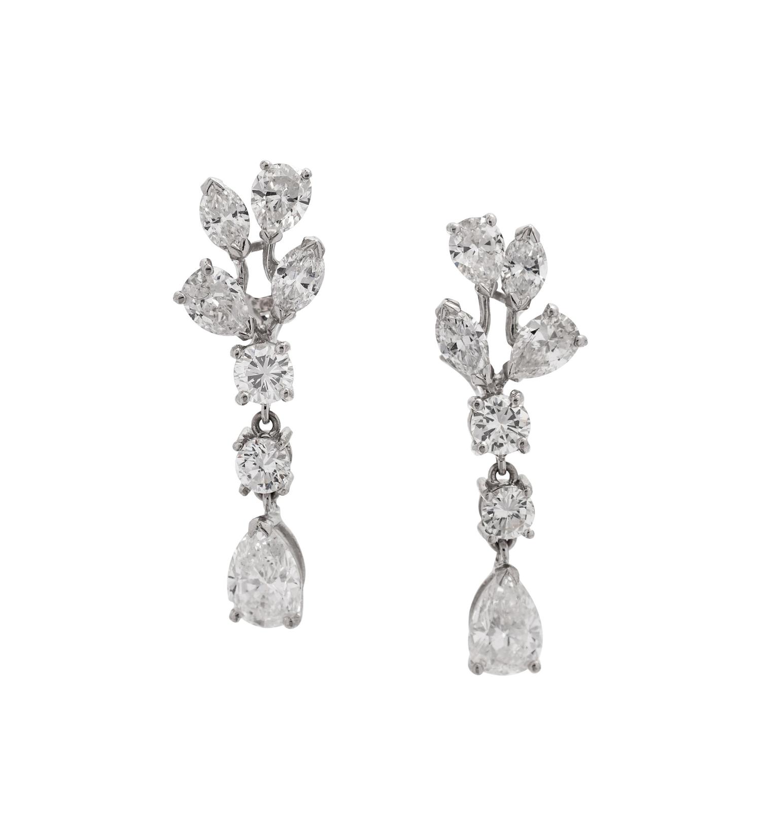 Diamond Earclips