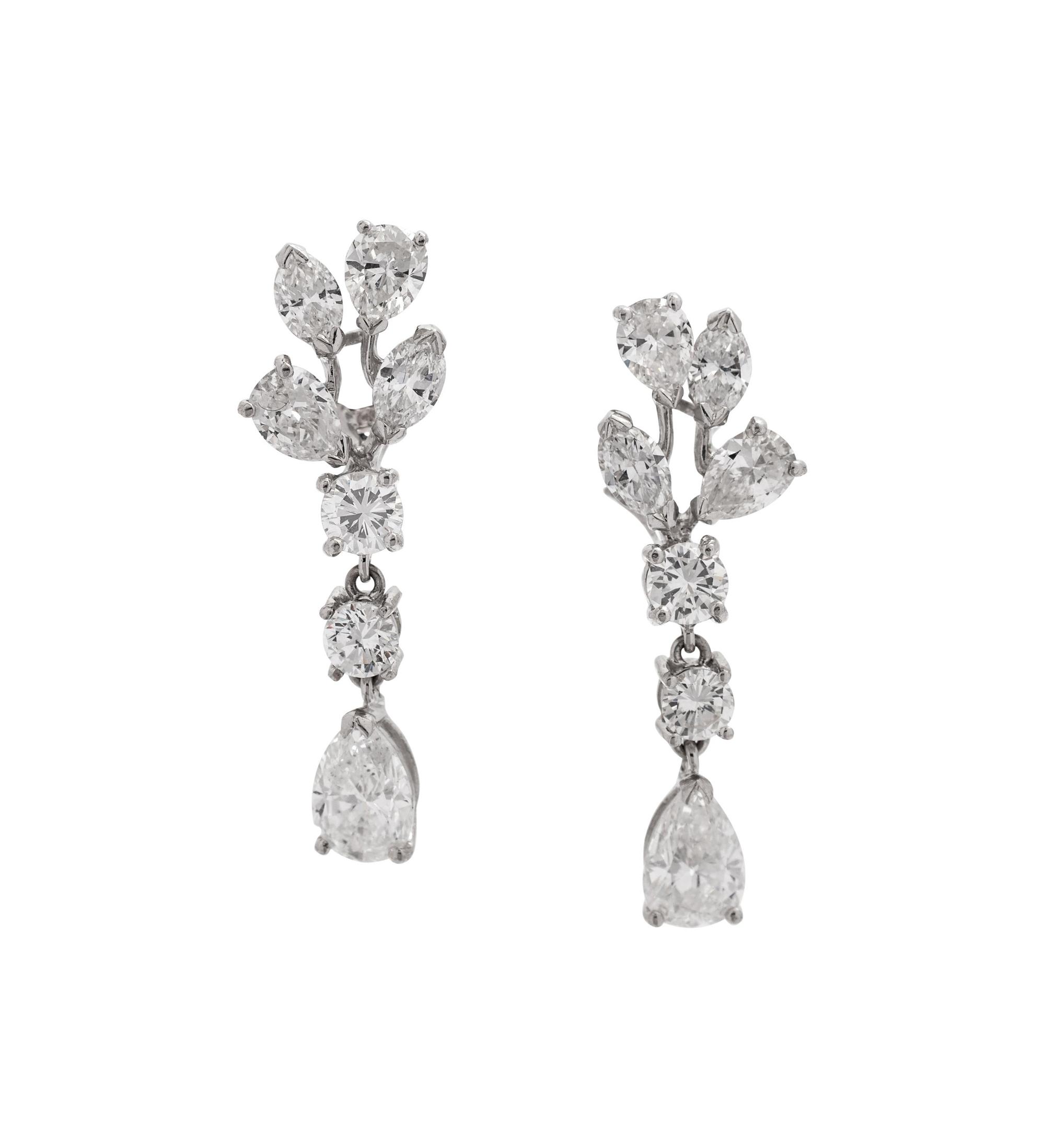 Diamond Earclips