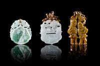 Three Jadeite Pendants