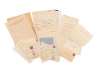 [SCIENCE - ASTRONOMERS]. An archive of autographed and typed letters, including: