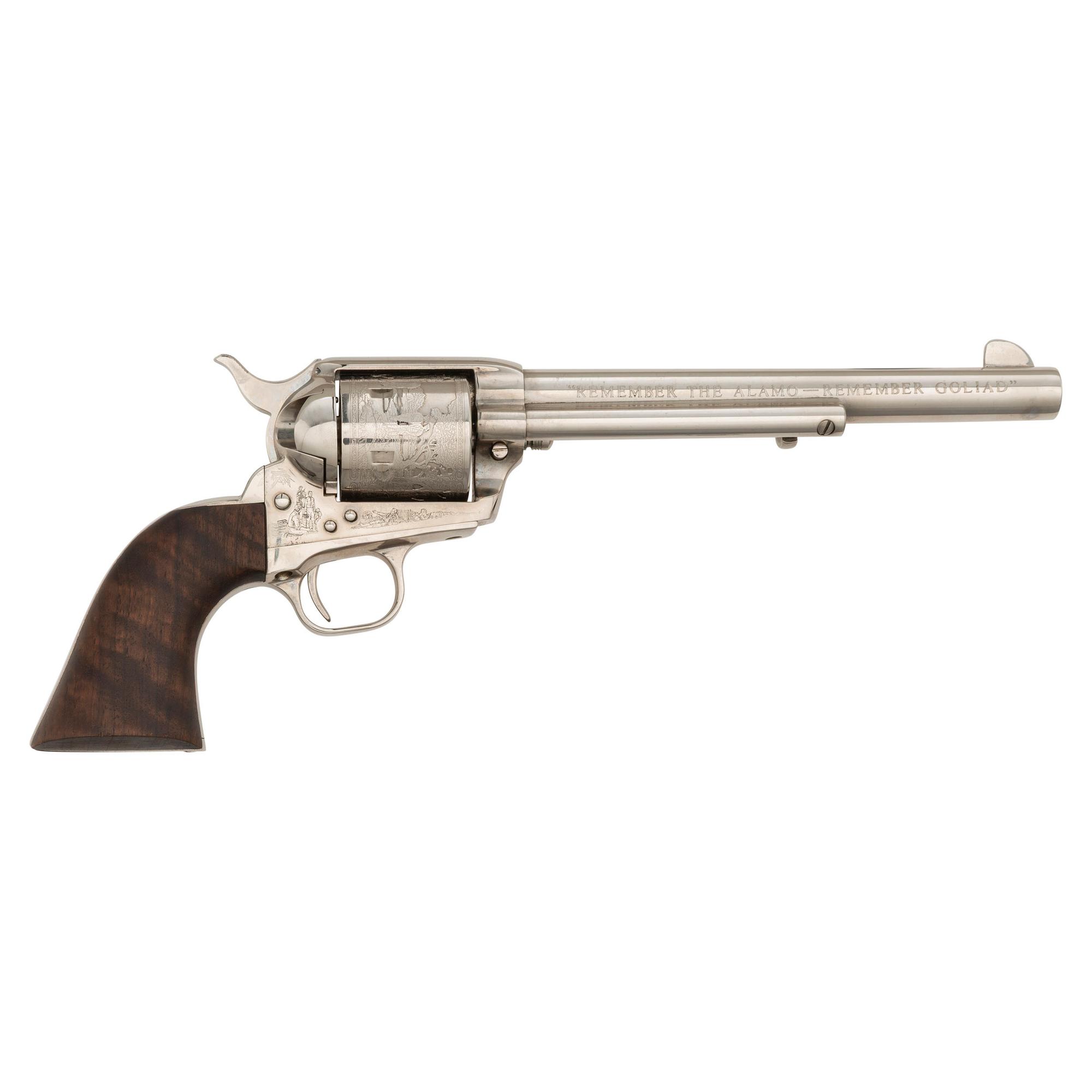 *Colt Battle of San Jancinto Commemorative Single Action Army Revolver in Factory Presentation Box
