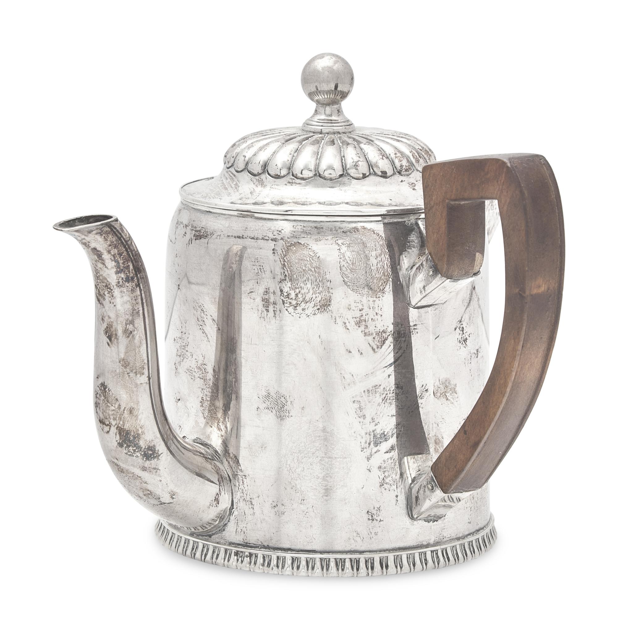 A Rare Silver Argyle, John Nelson (1735-1789), Portsmouth, NH, Circa 1760