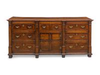 A George III Provincial Oak Dresser
