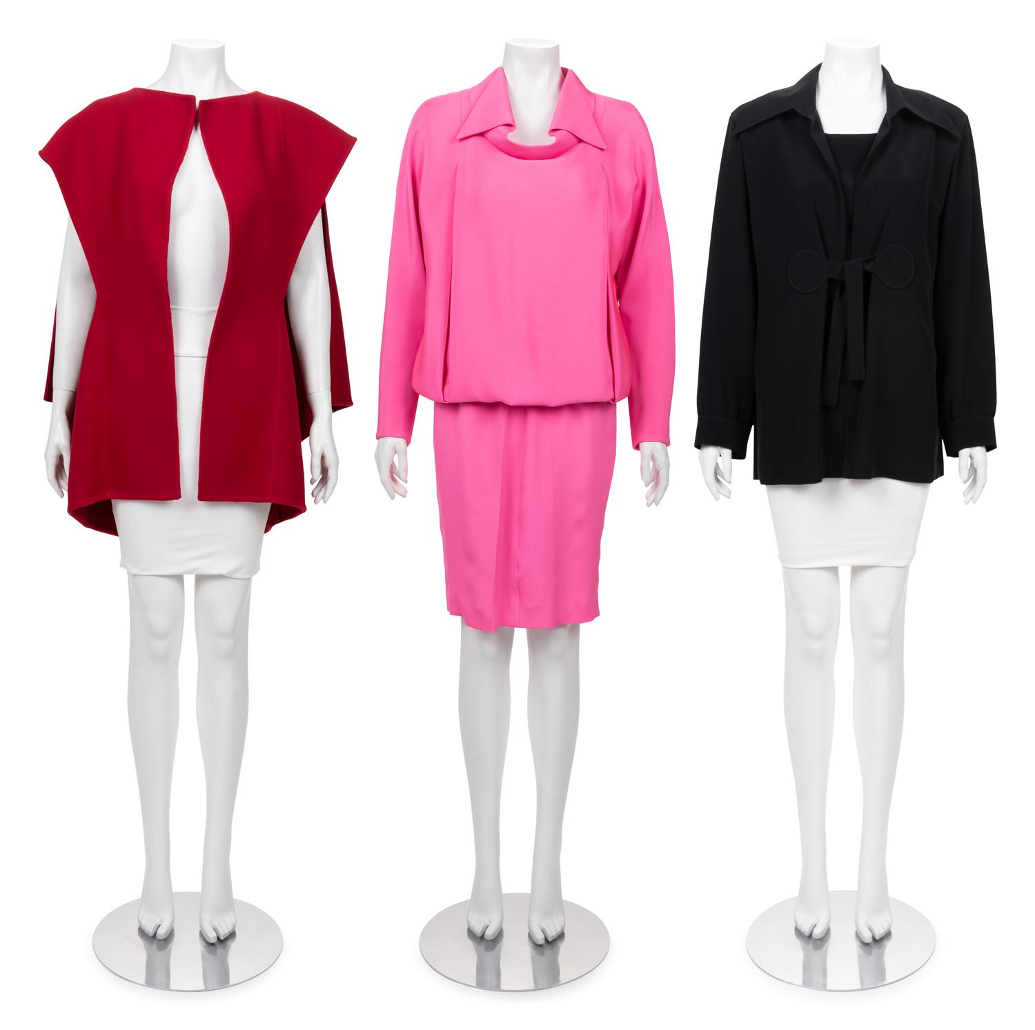 Five Pierre Cardin Haute Couture Pieces, 1980-2000s