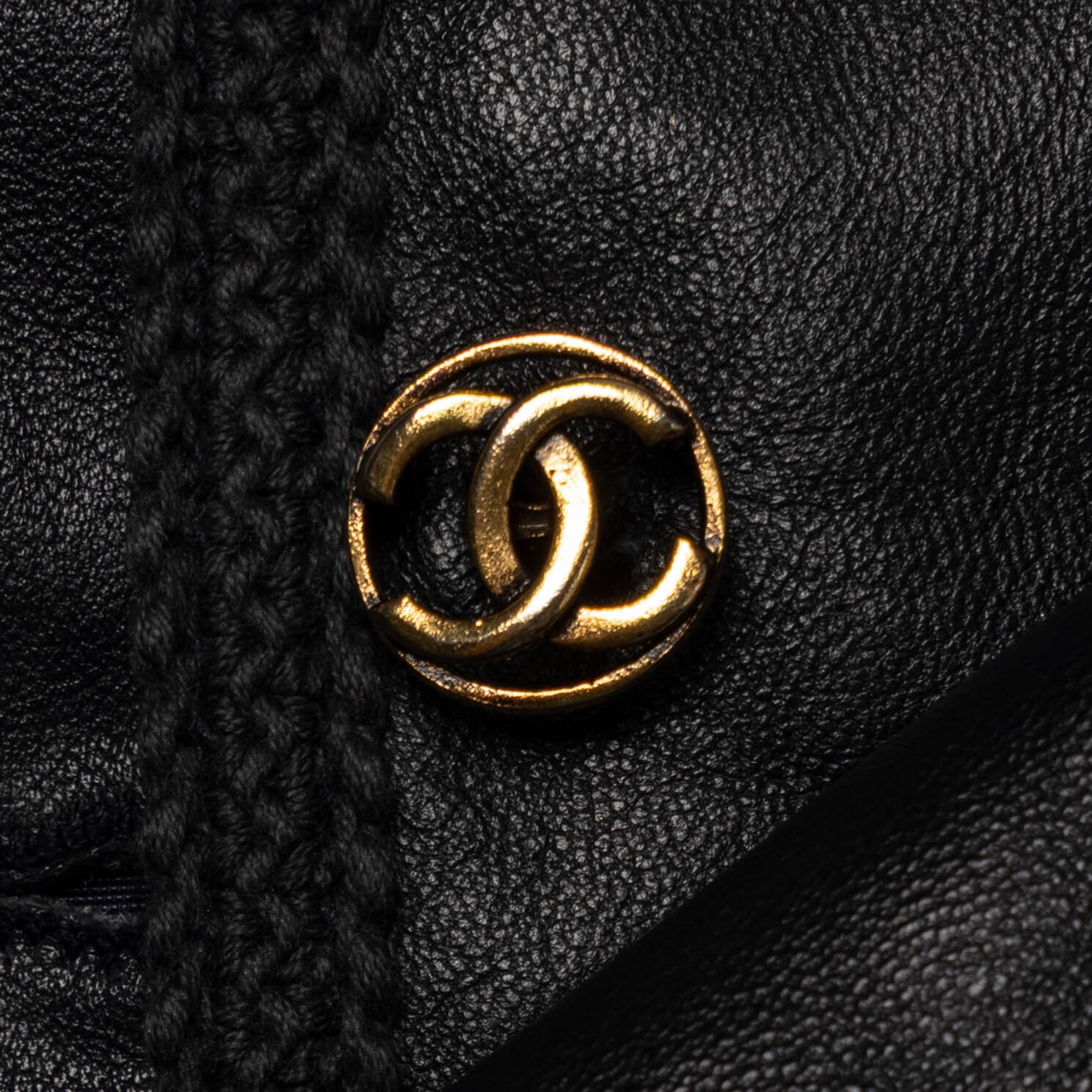Chanel, Leather Skirt Suit