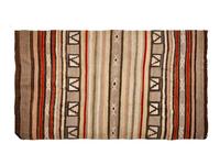 Two Navajo Banded Rugs, Possibly Chinle