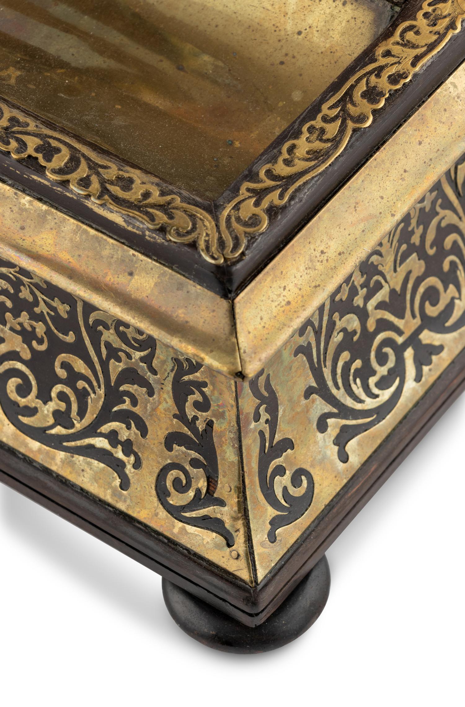A Boulle Marquetry Standish