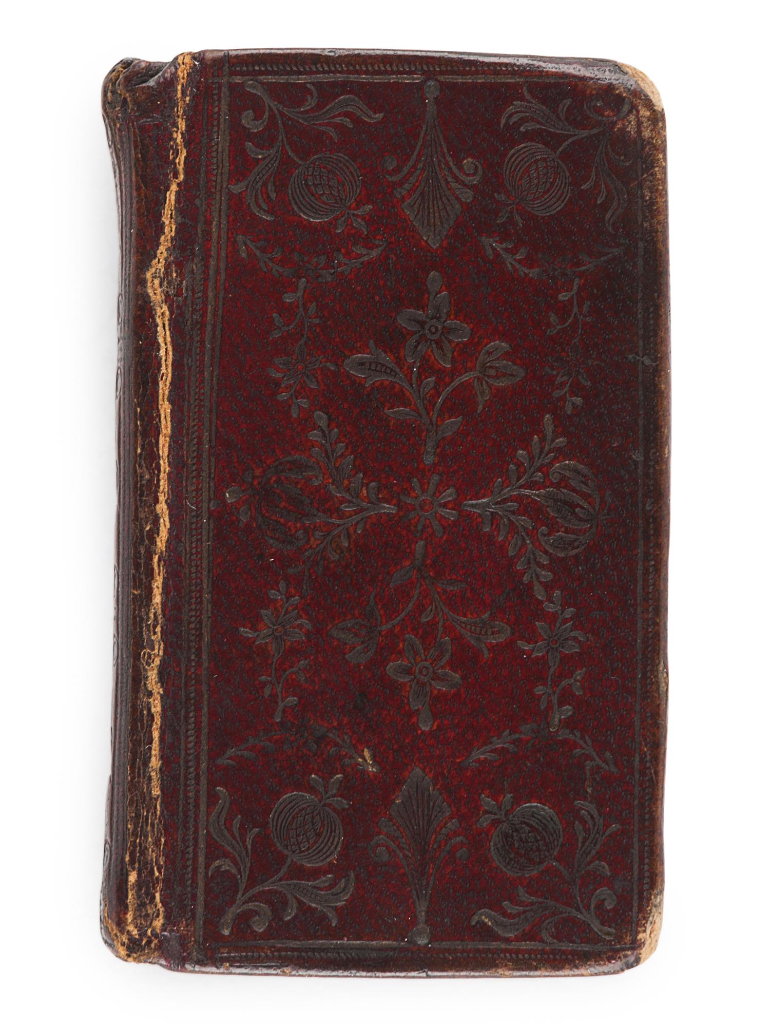 [MINIATURE BOOK]. The Psalms of David in Metre. As they are used in the Kirk of Scotland. Edinburgh: P. Williamson, 1779.