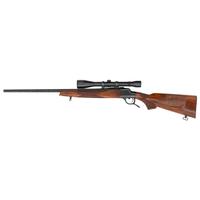 *Riedl Rifle Company Falling Block Rifle in .222 Remington Magnum with Weaver Scope