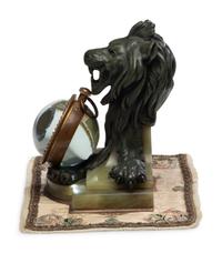 A Waltham 8-Day Paperweight Clock