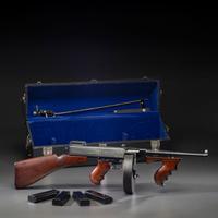 ***Excellent Fully Transferable Colt Model 1921 Thompson Submachine Gun NFA/Class III with Case and Accoutrements